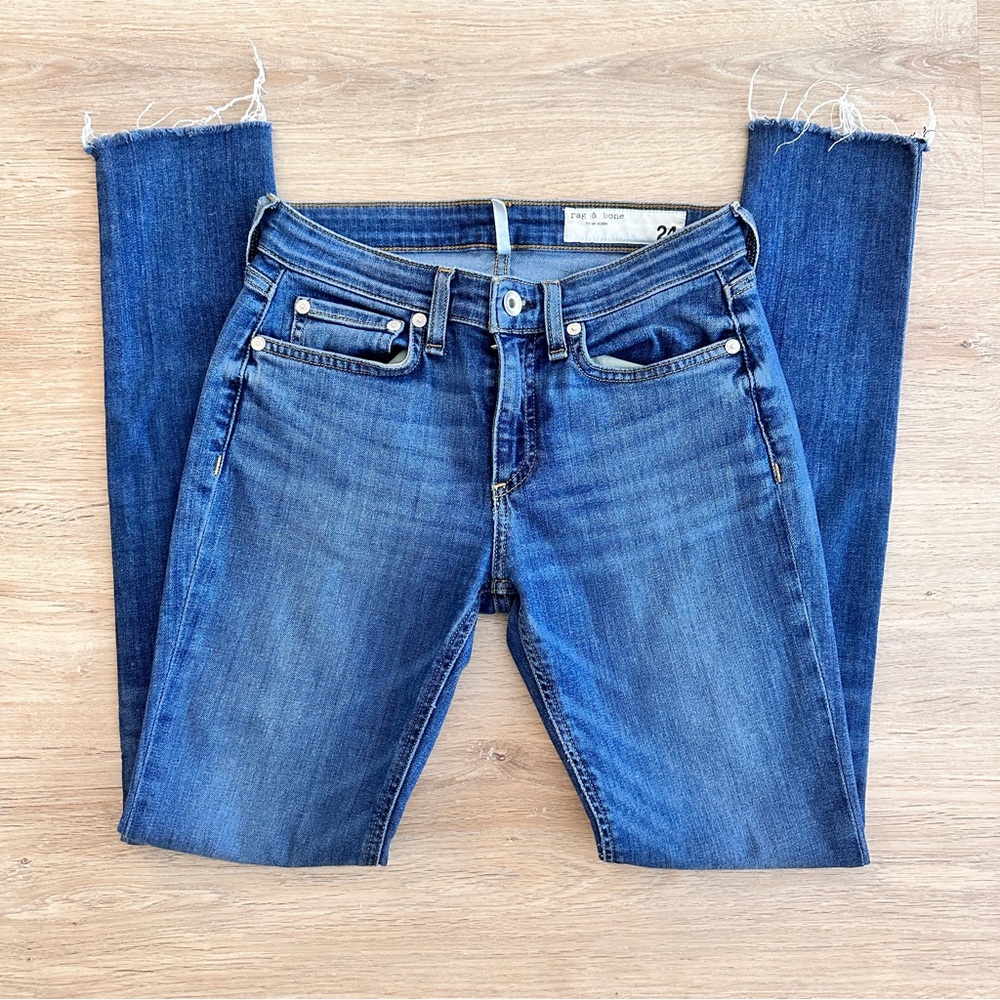 Rag & Bone Cate Mid-Rise Skinny Jeans 💙